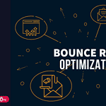 bounce rate optimization blog header with money icon, desktop icon, mail icon