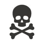 Skull and Crossbones for Toxic Links
